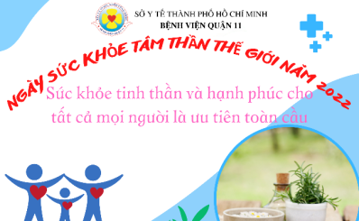 (HCDC) Ngày sức khỏe tâm thần thế giới năm 2022: Sức khỏe tinh thần và hạnh phúc cho tất cả mọi người là ưu tiên toàn cầu